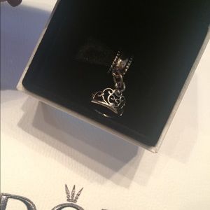 Cinderella Crown Charm